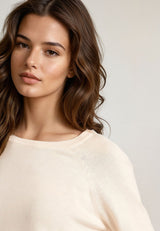 Pulover cu guler rotund - Esențiale