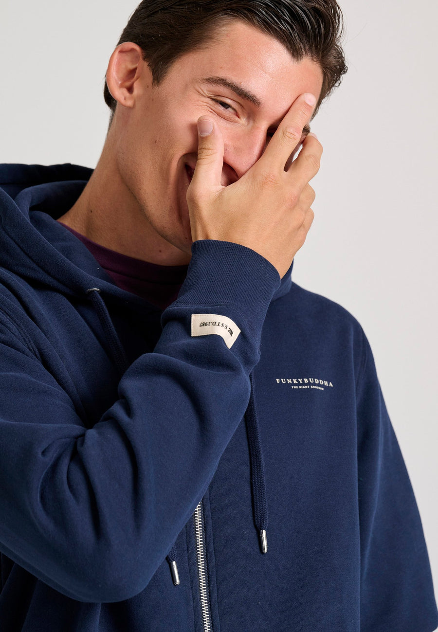 Hanorac cu fermoar pentru bărbați - Esențiale