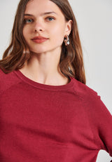 Pulover cu guler rotund - Esențiale