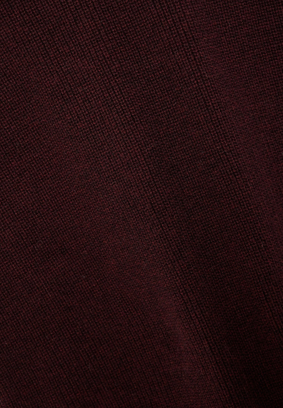 Pulover tricotat din bumbac pentru bărbați, cu guler înalt