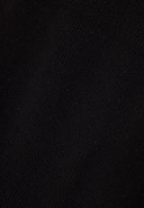 Pulover tricotat din bumbac pentru bărbați, cu guler înalt