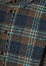 Cămașă bărbătească în carouri