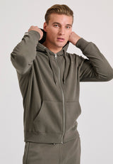 Hanorac cu fermoar pentru bărbați - Esențiale