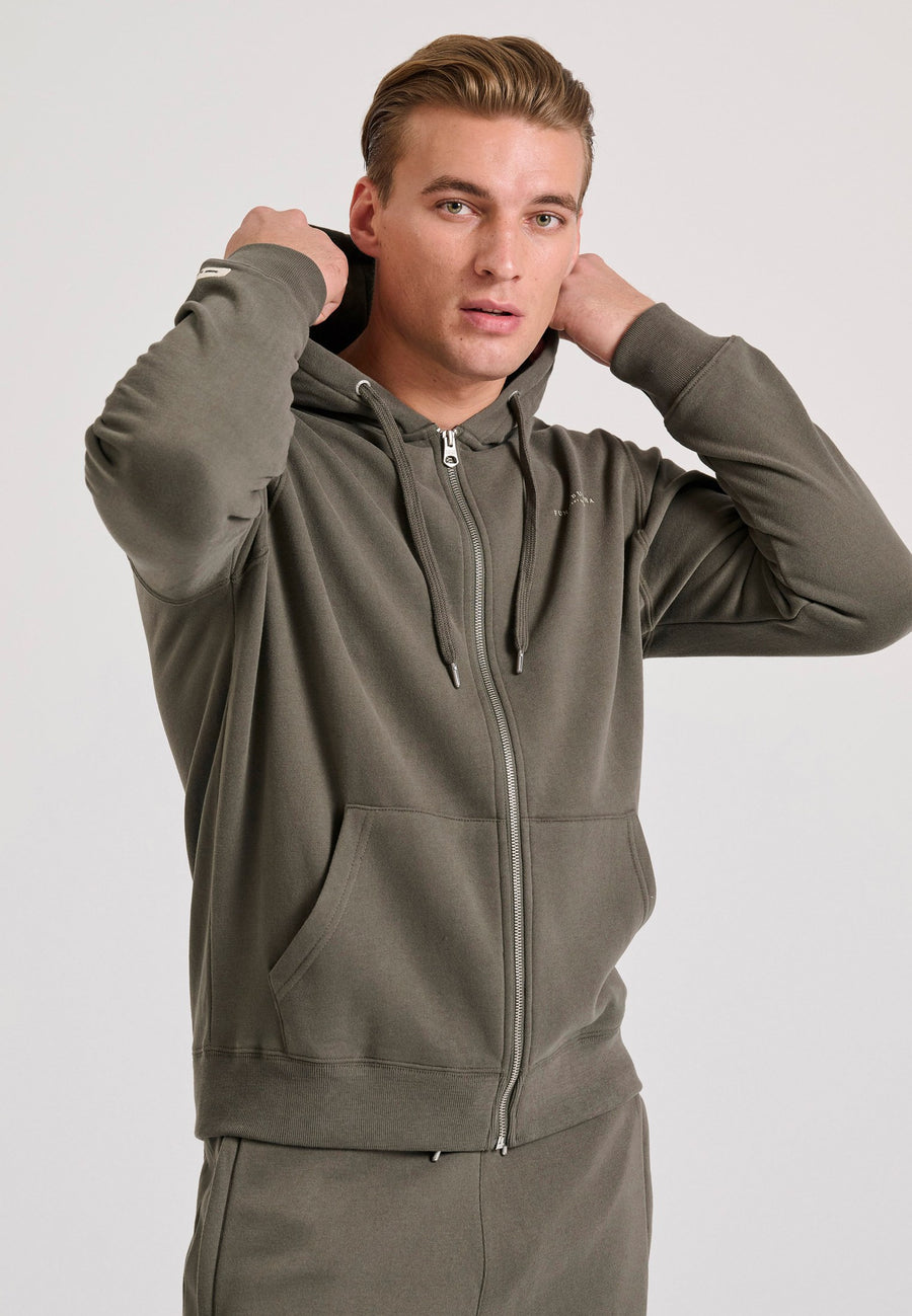 Hanorac cu fermoar pentru bărbați - Esențiale