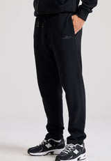 Pantaloni jogging bărbătești cu logo imprimat