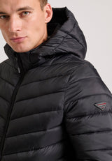 Jachetă de călătorie cu glugă detașabilă