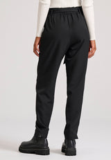 Pantaloni casual pentru femei cu pliuri