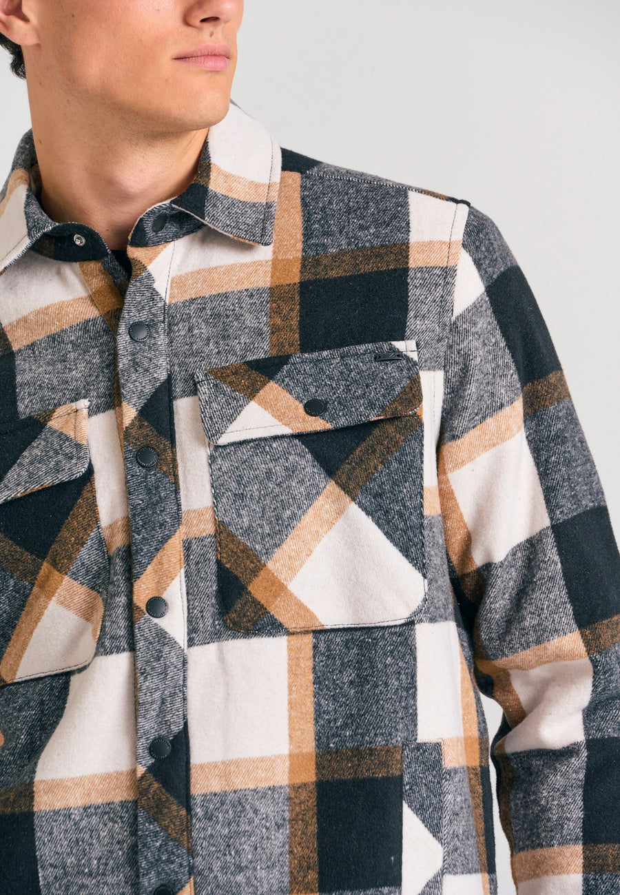 Jachetă casual bărbătească cu guler