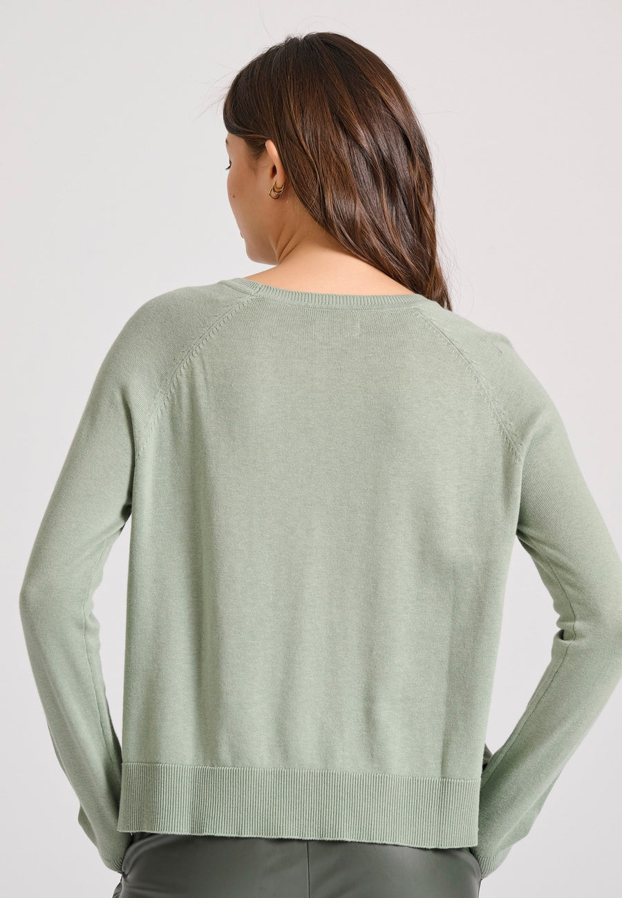 Pulover cu guler rotund - Esențiale