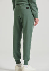 Pantaloni jogger de damă cu imprimeu pe coapsă