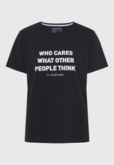 Tricou cu imprimeu artistic pe piept