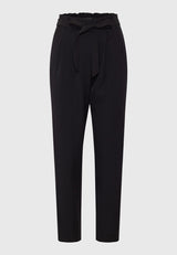 Pantaloni casual pentru femei cu pliuri