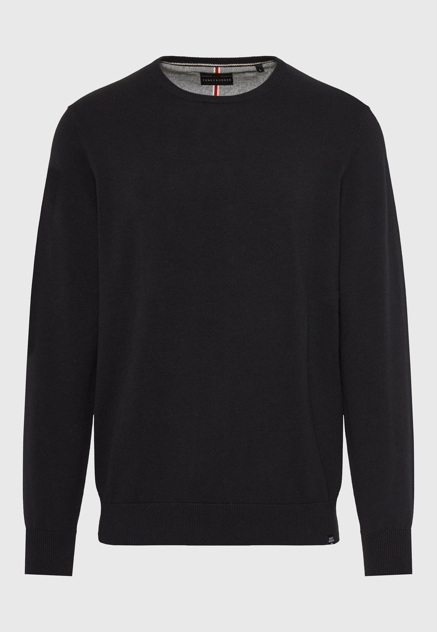 Pulover cu guler rotund pentru bărbați - Esențiale