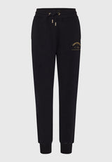 Pantaloni jogger de damă cu imprimeu pe coapsă