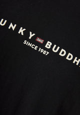 Tricou cu mânecă lungă și imprimeu pe piept