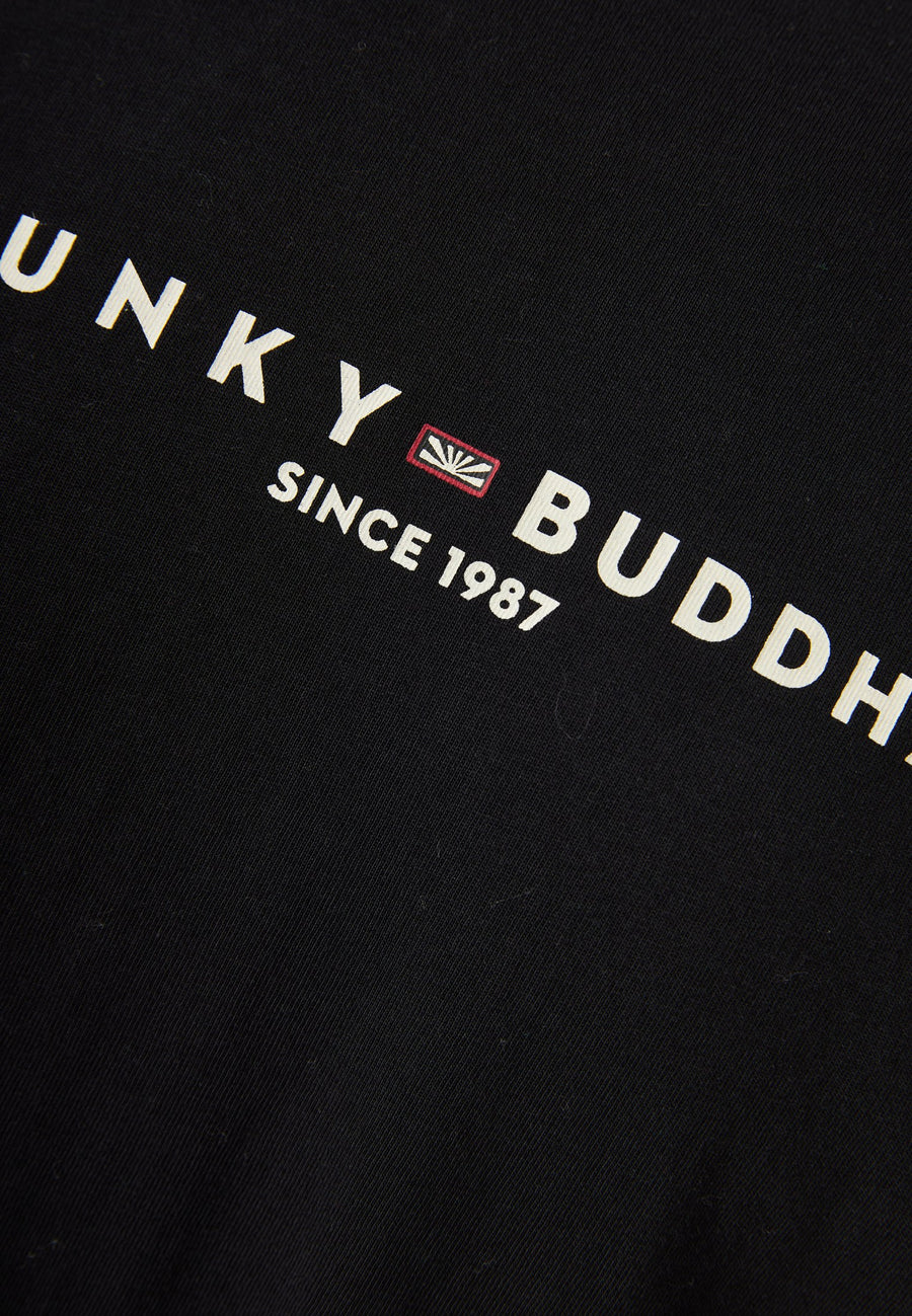 Tricou cu mânecă lungă și imprimeu pe piept