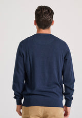 Pulover cu guler rotund pentru bărbați - Esențiale