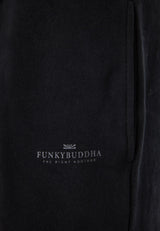 Pantaloni jogging bărbătești cu logo imprimat