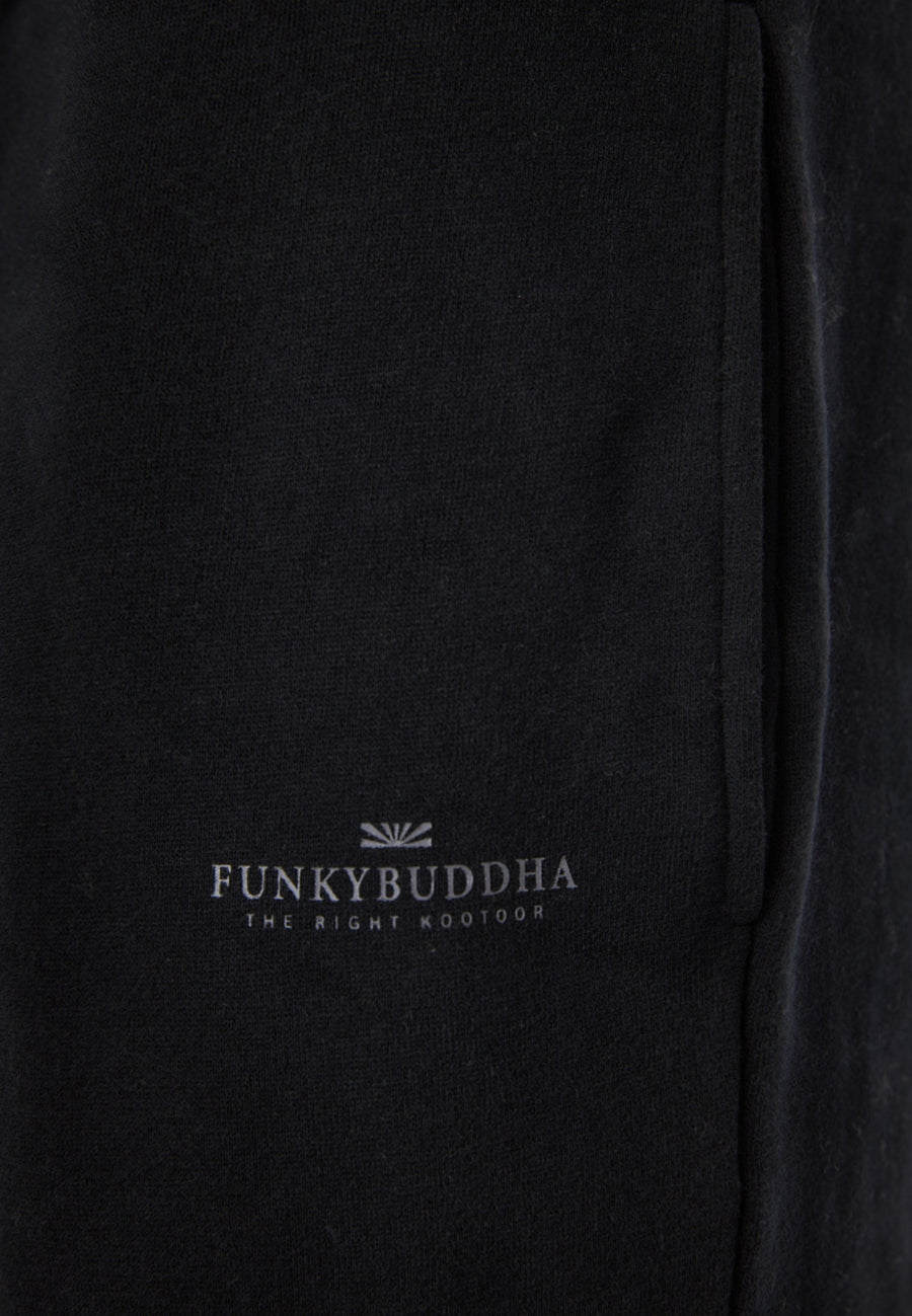 Pantaloni jogging bărbătești cu logo imprimat