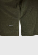 Tricou cu guler rotund și mânecă lungă