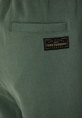 Pantaloni jogger de damă cu imprimeu pe coapsă