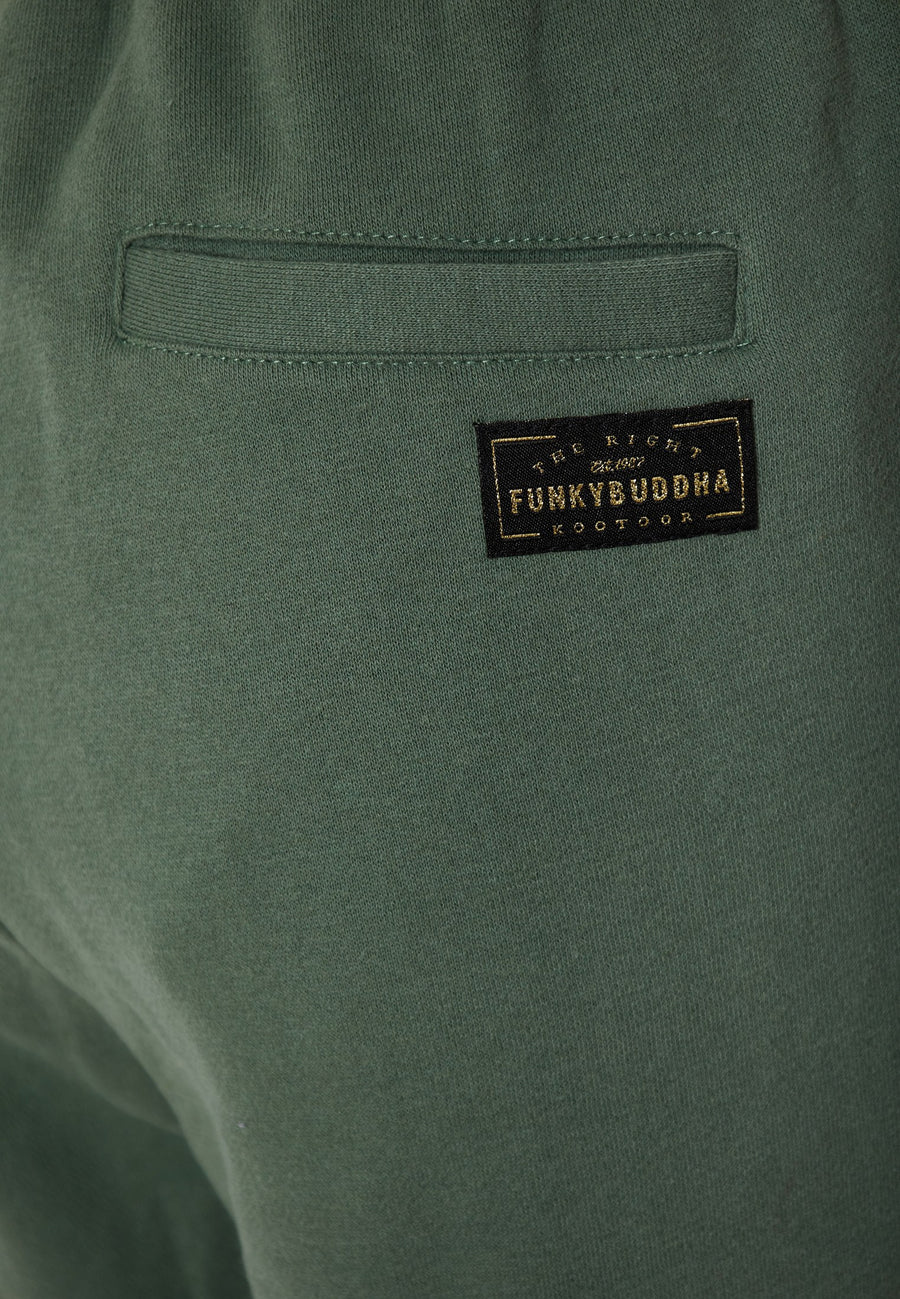 Pantaloni jogger de damă cu imprimeu pe coapsă