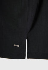 Tricou cu guler rotund și mânecă lungă