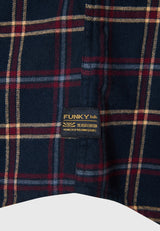 Cămașă bărbătească din flanel în carouri