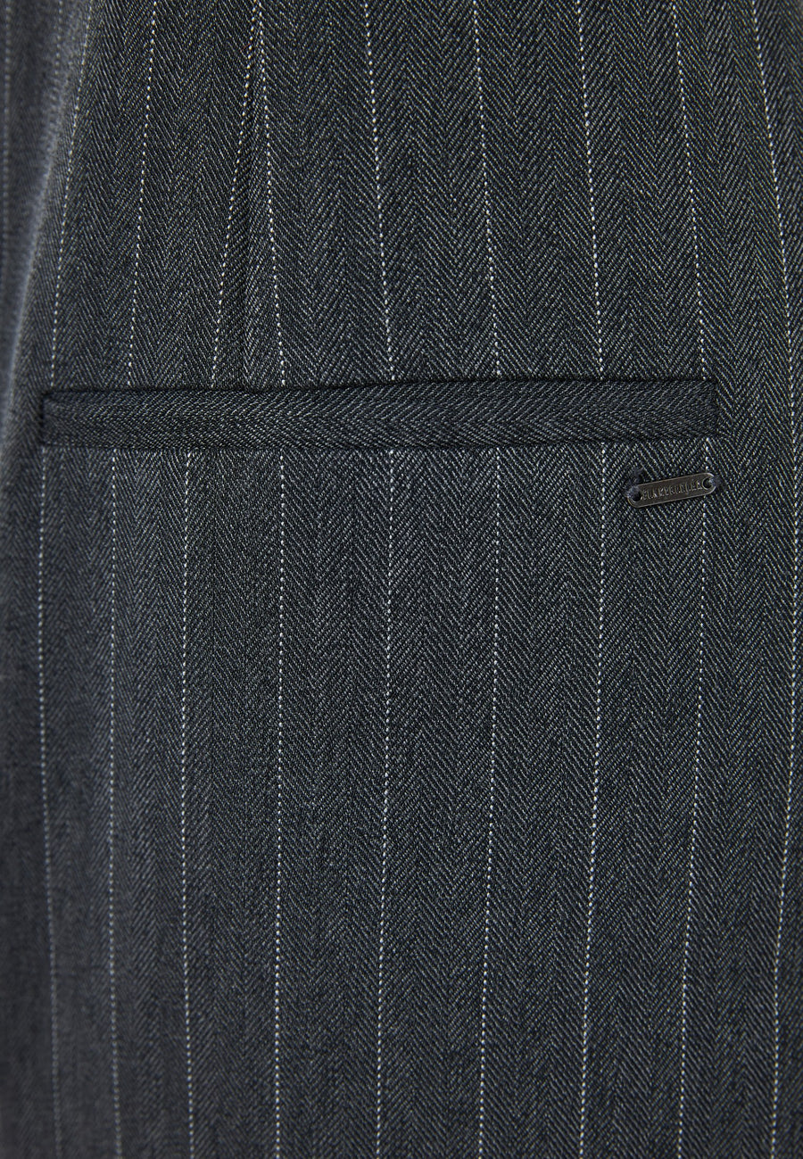 Rochie fără mâneci cu nasturi