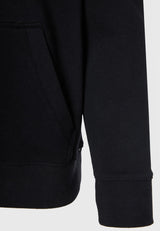 Hanorac cu croială lejeră și imprimeu grafic pe spate