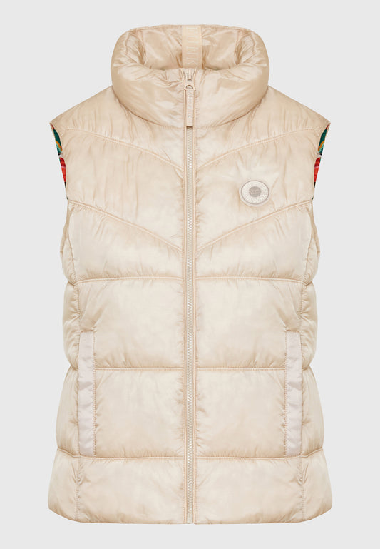 Jachetă matlasată tip vestă, pentru femei