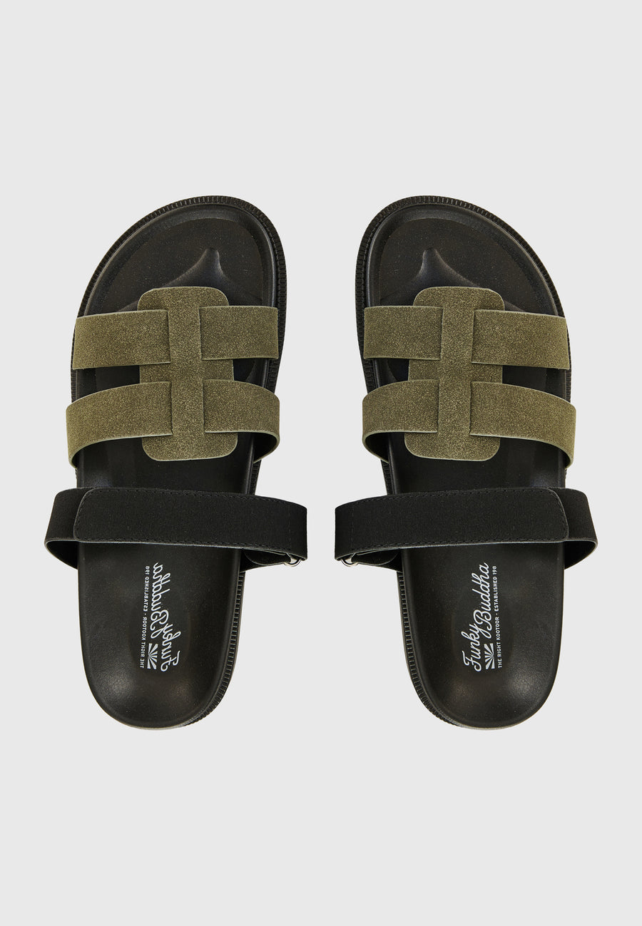 Sandale pentru femei - Kaki