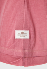 Women's viscose plain t-shirt - Pink