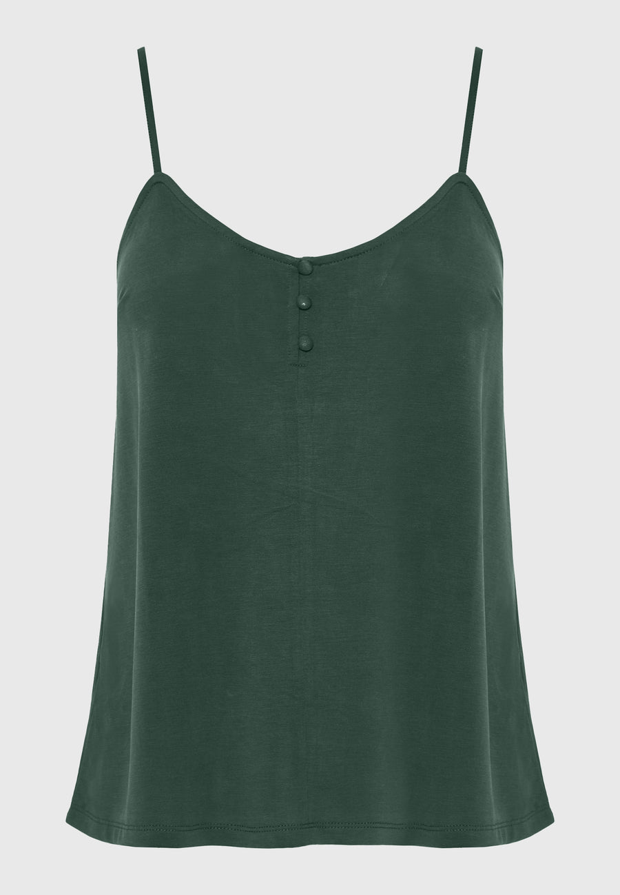 Top din modal pentru femei - Verde pădure