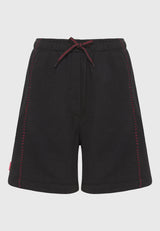 Pantaloni scurți de trening lejeri pentru femei - Negri