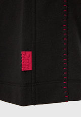 Pantaloni scurți de trening lejeri pentru femei - Negri