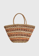 Women's beach bag - Burnt orange
