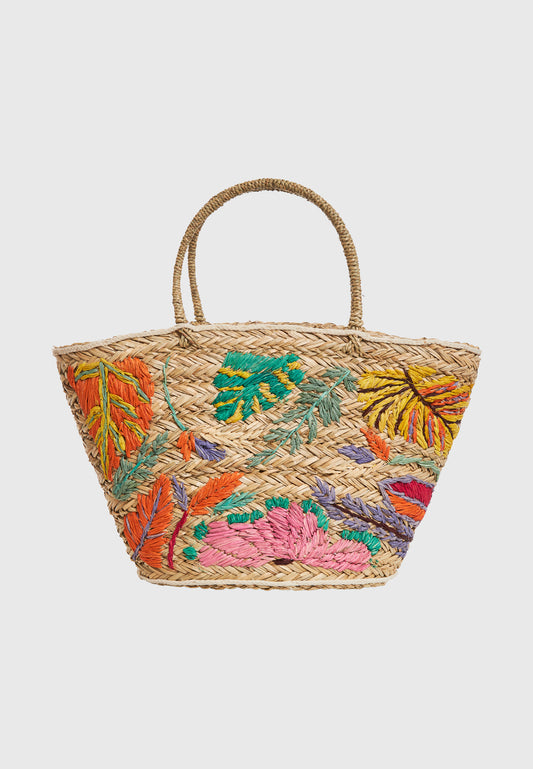 Geantă de plajă pentru femei - Multicoloră