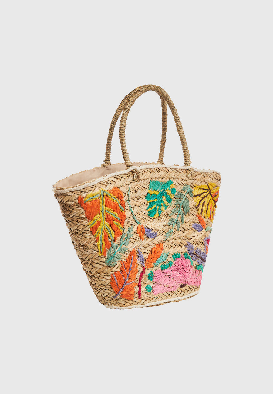 Geantă de plajă pentru femei - Multicoloră