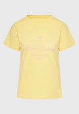 Tricou de damă cu imprimeu vintage cu logo - Lemon drop