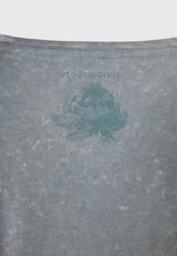 Tricou supradimensionat vopsit în haine cu imprimeu vintage - Elephant