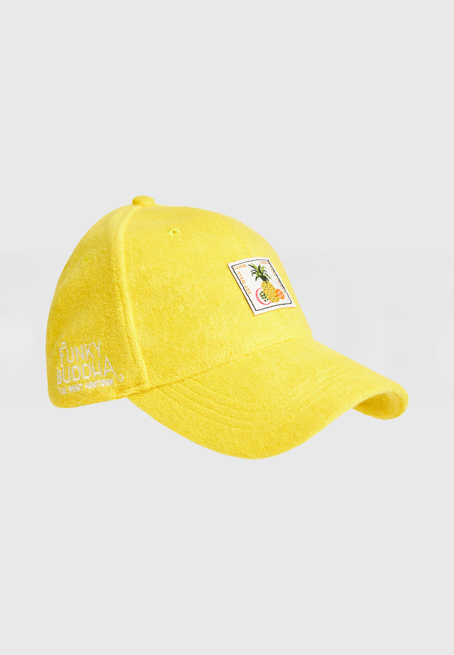 Embroidered women's cap - Pineapple