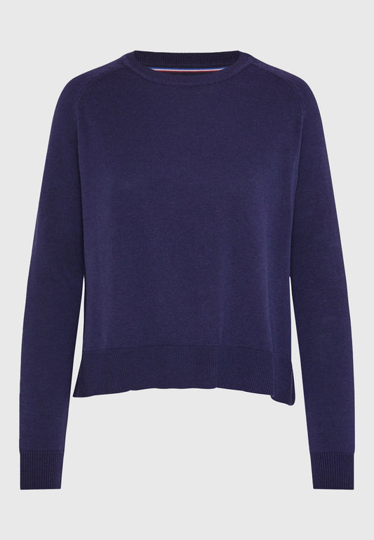 Tricotaje cu guler rotund pentru femei