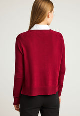 Tricotaje cu guler rotund pentru femei