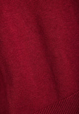 Pulover tricotat cu guler înalt pentru femei