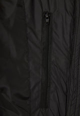 Geacă pufoasă pentru femei cu glugă