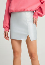 Fustă mini cu croială dreaptă