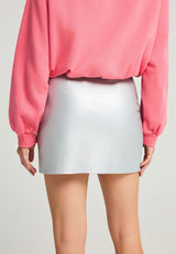 Fustă mini cu croială dreaptă