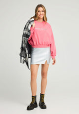 Fustă mini cu croială dreaptă