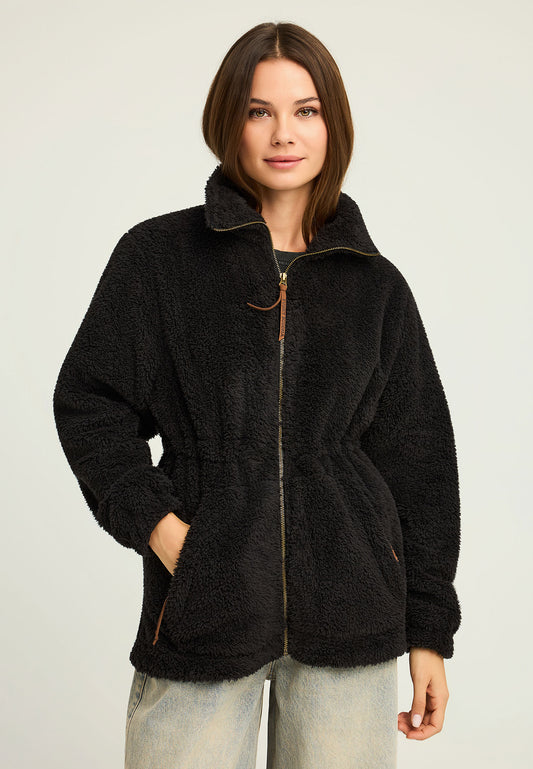 Hanorac cu fermoar din fleece pentru femei